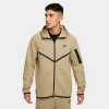 Nike Tech Fleece Cuffed Sweatpants In Khaki-green In Neutral Olive/black