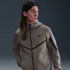 Nike Men's Tech Full-zip Windrunner Hoodie In Gray