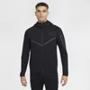 Nike Mens  Tech Fleece Full-zip Windrunner Hoodie In Black