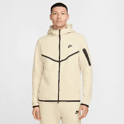 Nike Men's Tech Full-zip Windrunner Hoodie In Brown