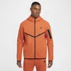 Nike Men's Tech Full-zip Windrunner Hoodie In Orange