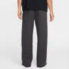 Nike Men's Tech Wide-leg Fleece Pants In Grey
