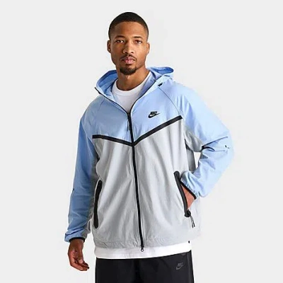 Nike Men's Tech Windrunner Woven Full-zip Jacket Size 2xl Nylon/spandex In Multi