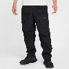 Nike Men's Tech Woven Cargo Pants In Black
