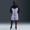 Nike Men's Tech Woven Cargo Shorts In Purple