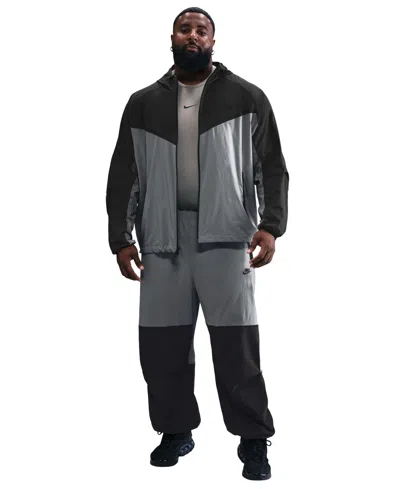 Nike Men's Tech Woven Hooded Jacket In Gray