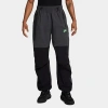 Nike Men's Tech Woven Oversized Pants In Anthracite/black/green Strike