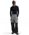 Nike Men's Tech Woven Oversized Pants In Gray