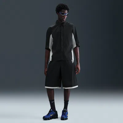 Nike Men's Tech Woven Oversized Shorts In Black