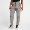 Nike Men's Tech Woven Pants In Flat Pewter/black