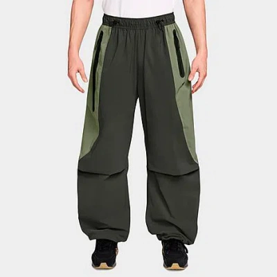Nike Men's Tech Woven Pro Track Pants In Green