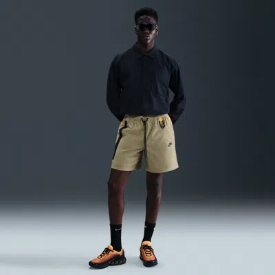 Nike Men's Tech Woven Shorts In Brown