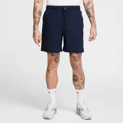 Nike Men's Tech Woven Shorts In Obsidian/black