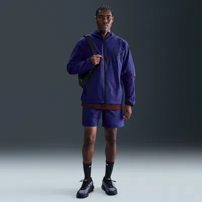 Nike Men's Tech Woven Shorts In Purple