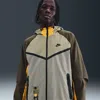 Nike Men's Tech Woven Windrunner Full-zip Jacket In Brown