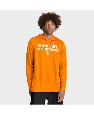 Nike Tennessee Orange Tennessee Volunteers 2025 Sideline Performance Long Sleeve Hoodie T-shirt