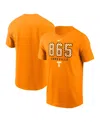 NIKE MEN'S TENNESSEE ORANGE TENNESSEE VOLUNTEERS CAMPUS LOCAL T-SHIRT