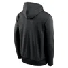 Nike Men's Tennessee Volunteers Performance Color Pop Logo  Therma College Pullover Hoodie In Black