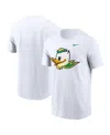 Nike Men's Tennessee Volunteers Primetime Evergreen Alternate Logo T-shirt In White