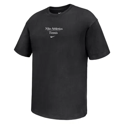 Nike Men's Tennis Max90 Short-sleeve T-shirt In Black