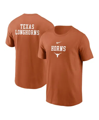 Nike Texas Orange Texas Longhorns 2-hit Stacked T-shirt