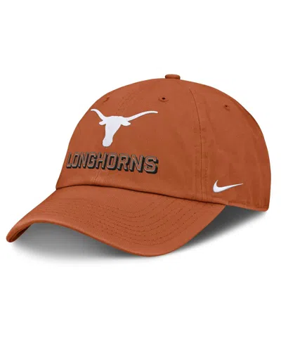 NIKE MEN'S TEXAS ORANGE TEXAS LONGHORNS 2025 ON-FIELD CLUB ADJUSTABLE HAT