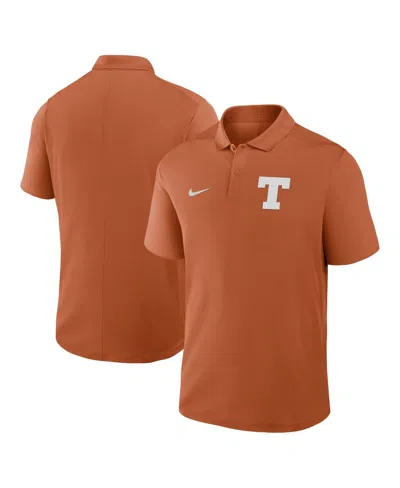 Nike Men's Texas Orange Texas Longhorns Baseball Logo Victory Performance Polo Shirt