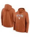 Nike Texas Arch  Men's College Pullover Hoodie In Brown