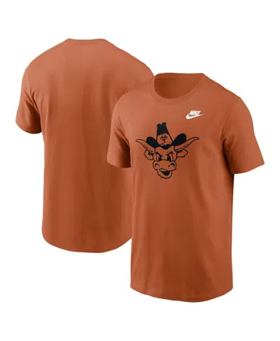 Nike Men's Texas Orange Texas Longhorns Legacy Alternate Logo T-shirt In Burnt Orange