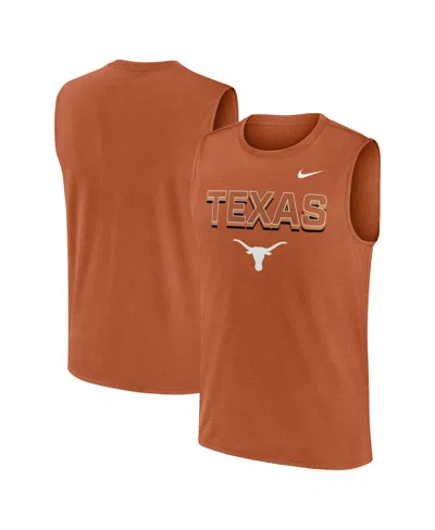 Nike Texas Orange Texas Longhorns Primetime Tricode Legend Performance Tank Top