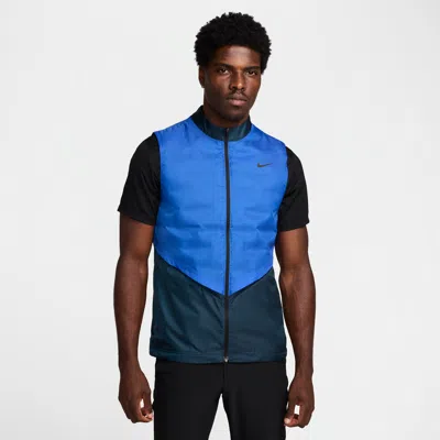 Nike Men's Therma-fit Adv Repel Golf Vest In Blue
