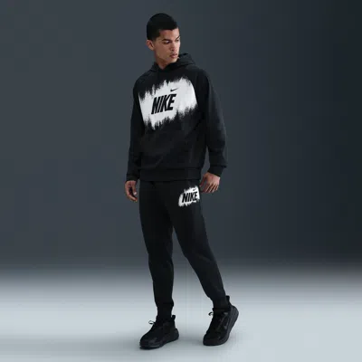 Nike Men's Therma-fit Fleece Jogger Pants In Black
