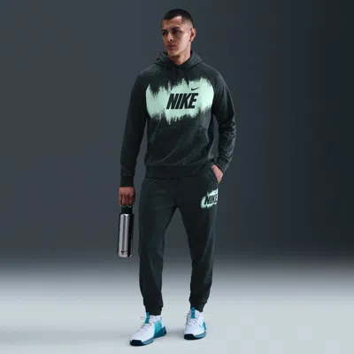 Nike Men's Therma-fit Fleece Jogger Pants In Green