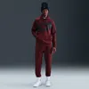 Nike Men's Therma-fit Fleece Jogger Pants In Red