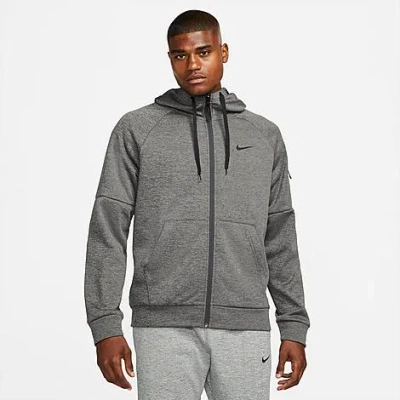 Nike Men's Therma-fit Full-zip Hoodie In Gray