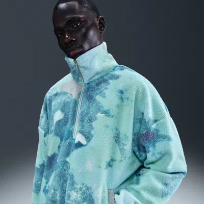 Nike Men's Therma-fit Half-zip Jacket In Blue