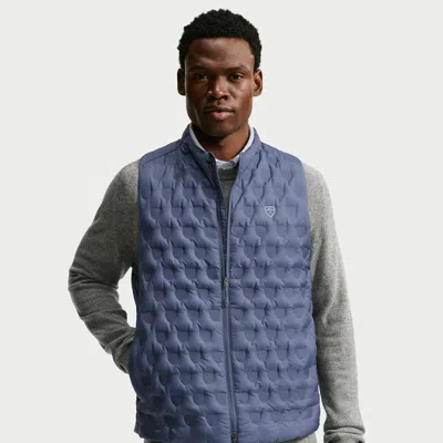 Nike Men's Therma-fit Adv Repel Golf Vest In Blue