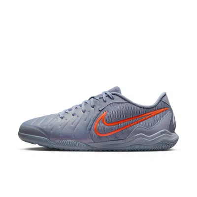 Nike Men's Tiempo Legend 10 Academy Indoor/court Low-top Soccer Shoes In Gray