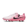 Nike Men's Tiempo Legend 10 Academy Mg Low-top Soccer Cleats In Pink