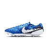 Nike Men's Tiempo Legend 10 Elite Firm-ground Low-top Soccer Cleats In Soar/white