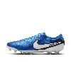 Nike Men's Tiempo Legend 10 Elite Firm-ground Low-top Soccer Cleats In Blue