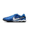 Nike Men's Tiempo Legend 10 Academy Turf Low-top Soccer Shoes In Soar/white
