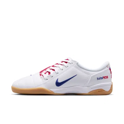 Nike Men's Total 90 Checkered Shoes In White