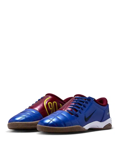 Nike X Fc Barcelona Total 90 Low-top Sneakers In Blue
