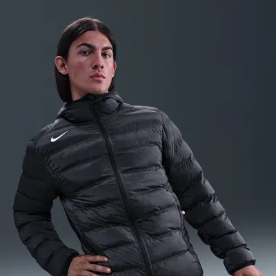 Nike Men's Total 90 Therma-fit Soccer Puffer Jacket In Blue