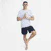 Nike Men's Totality Dri-fit 7" Unlined Versatile Shorts In Blue