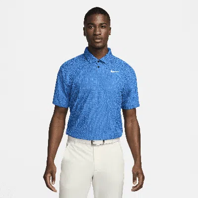 Nike Men's Tour Dri-fit Adv Golf Polo In Blue
