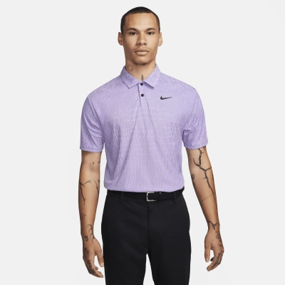 Nike Men's Tour Dri-fit Adv Golf Polo In Purple