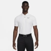 Nike Men's Tour Dri-fit Adv Golf Polo In White