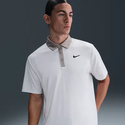 Nike Men's Tour Dri-fit Golf Polo In White